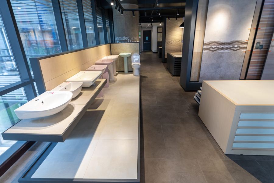 Sanitaryware bay